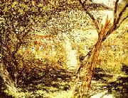 Claude Monet Le Jardin de Vetheuil oil painting